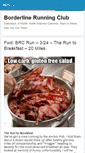 Mobile Screenshot of borderlinerunningclub.com